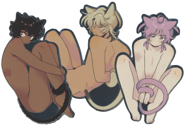 Catboy Vinyl Stickers