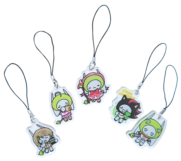 Eggimo Cosplay Phone Charms