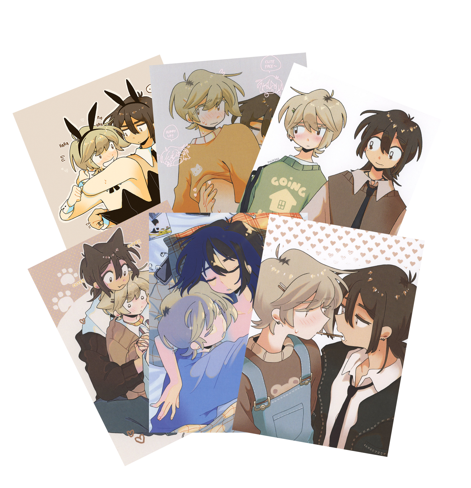 Kouta & Rui Postcard Prints