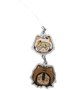 Kouta & Rui Plush Cat Charm