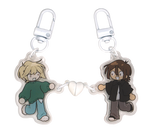 Kouta & Rui Heart Keychain