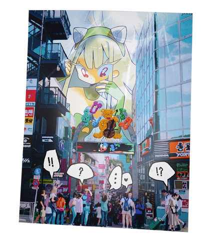 Takeshita Street Print