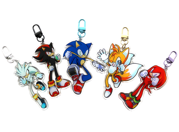 Sonic Boys Keychains